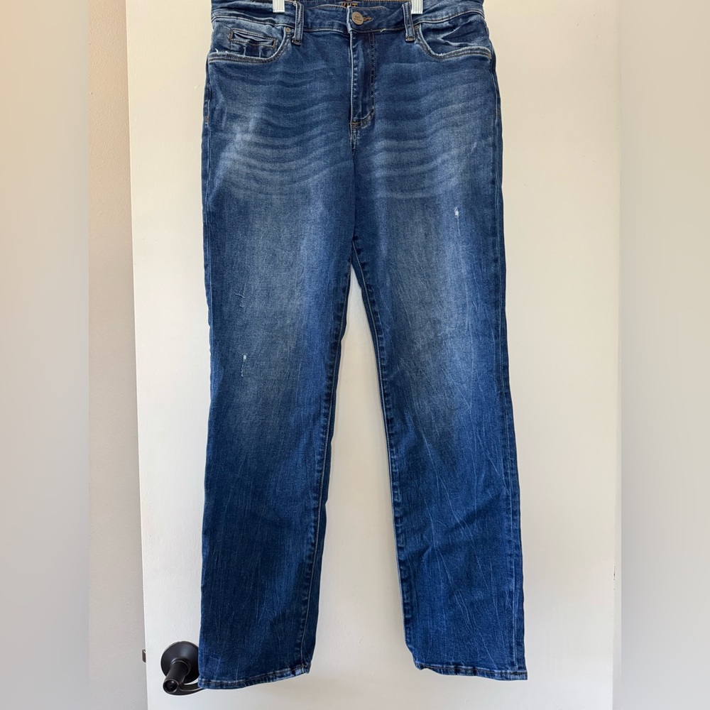Kut high rise boyfriend jeans size 10